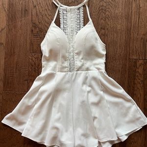 Angel Biba Flare romper - white